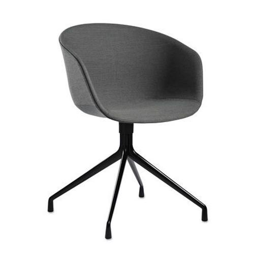 Hay - About A Chair Aac 21 - Aluminium Poli - Hallingdal 840 - Beige/Turquoise  - Bleu