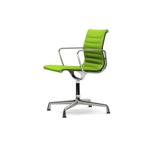 Vitra - Chaise En Aluminium - Ea 104 - Poli - Hopsak - Vert Prairie/Forest  - Vert