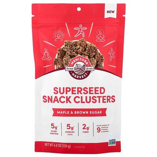 Manitoba Harvest, Bouchées Aux Supergraines, Érable Et Sucre Roux, 130 G