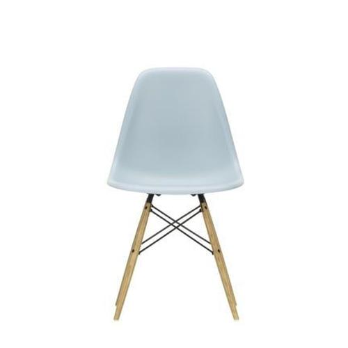 Vitra - Dsw Eames Plastic Side Chair - Gris Polaire - Frãªne Couleur Miel  - Bleu