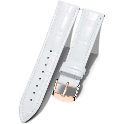 Ershi-Bracelet De Montre En Cuir Crocodile Véritable Remplacement Montre Bracelet À Dégagement Rapide Etanche 10 Couleurs 13 Taill[9