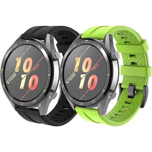 Ershi-Bracelet Pour Huawei Watch Gt3/Gt 3 Pro/Gt2/Gt2 Pro 46 Mm, Bracelet En Silicone Souple 22 Mm Pour Huawei Watch Gt 2e/Gt/Gt A[1