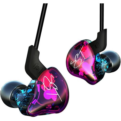 ERSHI-KZ ZST Ecouteurs Intra-Auriculaires filaires, ecouteurs HiFi avec Câble détachable, écouteur Prise Jack 3.5mm, IEM avec Fil,[2