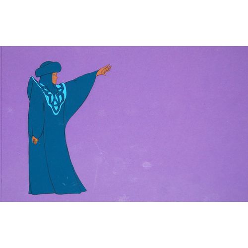 Cellulo Original Les Mondes Engloutis Anime Cel Géné Mille 1984