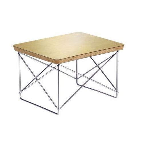 Vitra - Table Occasional Ltr - Feuille D'or - Chromã©  - Jaune
