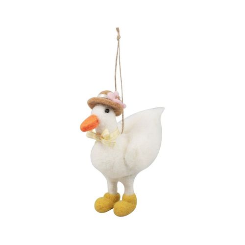Kit Feutrine Canard - 12 X 12 Cm - Trimits Taille : 12 X 12 Cm. Color : Blanc