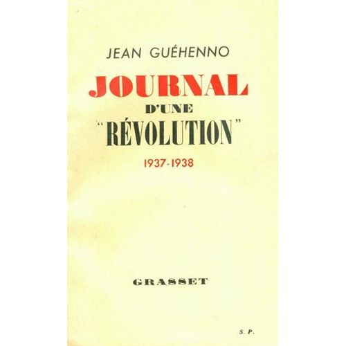 Journal D'une Révolution
