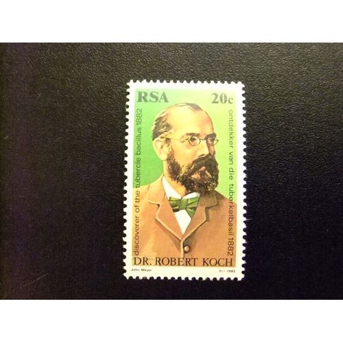 48 Afrique Du Sud South Africa Rsa 1982 Robert Koch Yvert 501 Mnh