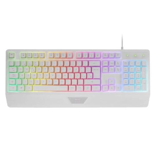 Clavier Ergonomique - Mars Gaming - MK124 - H-Mech - FRGB Rainbow - Antighosting Avancé