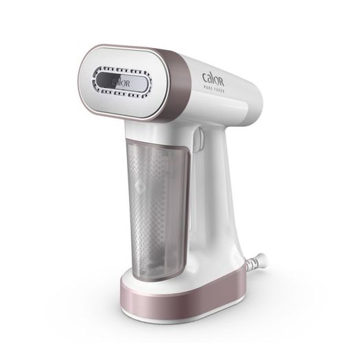 CALOR DT8720C0 Pure Force 2en1, Défroisseur à main et fer à repasser, Prêt en 25