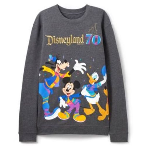 Sweatshirt Mickey Mouse Et Ses Amis 70e Anniversaire De Disneyland Resort Pour Adultes