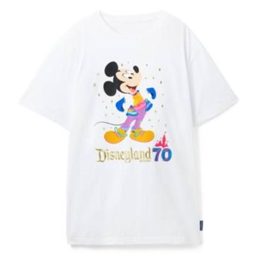 T-Shirt Mickey 70e Anniversaire De Disneyland Resort Pour Adultes