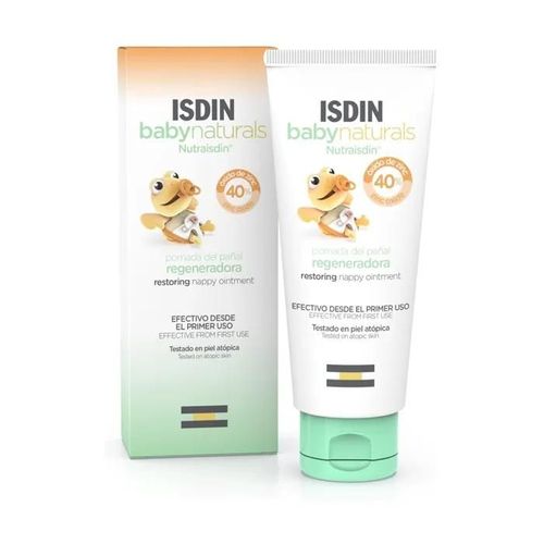 Isdin - Onguent Régénérant Pour Les Couches Babynaturals Zn40 100 Ml