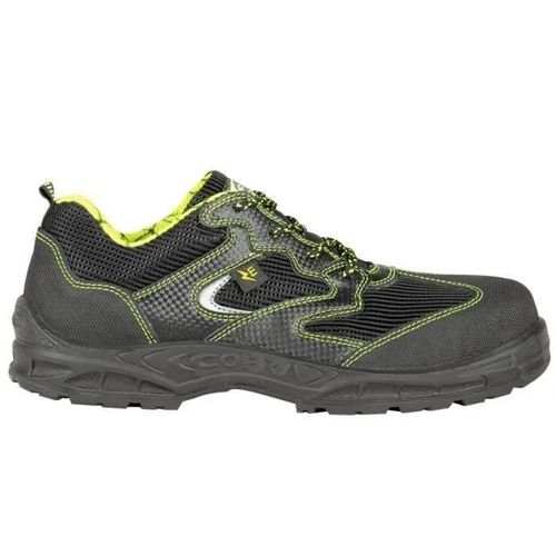 Chaussures de travail - Cofra - Electric Sb E P Fo Src - Noir/vert - Mixte - Textile respirant