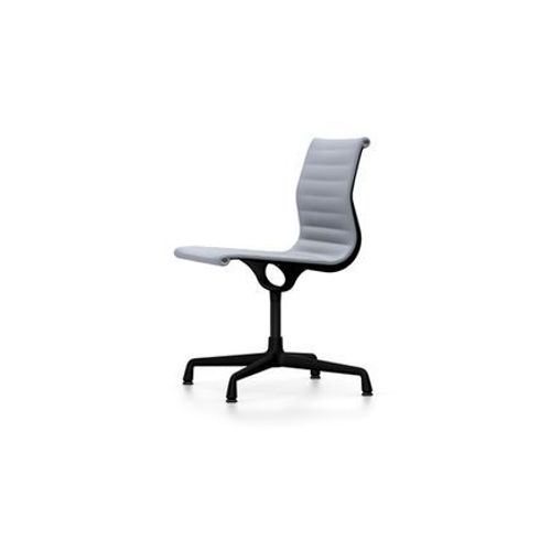 Vitra - Chaise En Aluminium - Ea 101 - Noir Profond - Hopsak - Bleu Foncã©/Ivoire  - Bleu