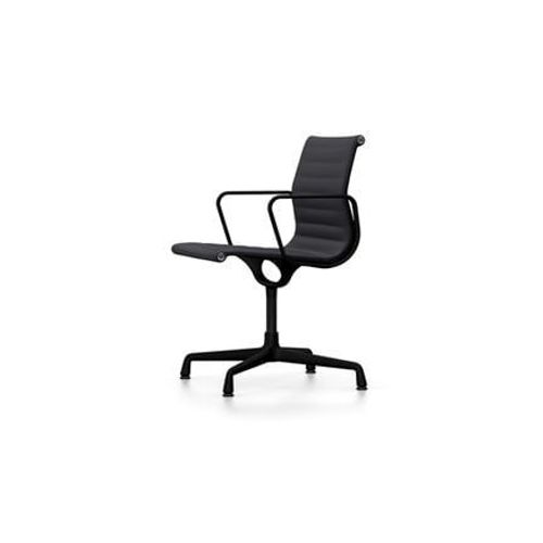 Vitra - Chaise En Aluminium - Ea 104 - Noir Profond - Hopsak - Noir  - Noir
