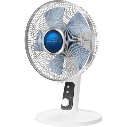 LETNERNY-Ventilateur De Table, Puissant Et Silencieux, Éco-Efficace, 4 Vitesses, Silent Night, Turbo Boost, Oscillation Automatique, Turbo Silence Extreme+, Blanc Vu2731F0