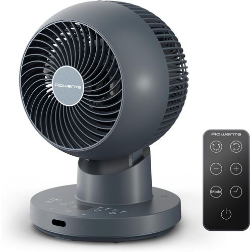 LETNERNY-Turbo Swift Compact, Ventilateur De Table, Rafraîchissement Intense Et Silencieux, Oscillation Multidirectionnelle, Qv2540F0