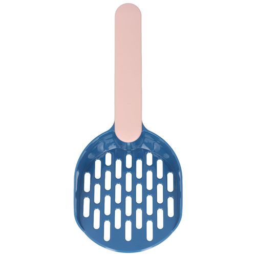 Pelle A Litiere Pour Chat En Plastique Epais, Pour Le Nettoyage Des Bacs A Litiere Des Petits Animaux, Bleu Et Rose