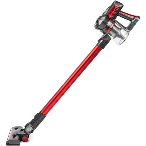 LETNERNY- o3760124955408 Up810, Aspirateur Balai Et À Main Sans Fil Sans Sac Powerclean+ 2 Vitesses-Puissant-Compact-Léger-Autonome-Silencieux-120W-Multifonction Pour Maison Voiture Bureau, Rouge