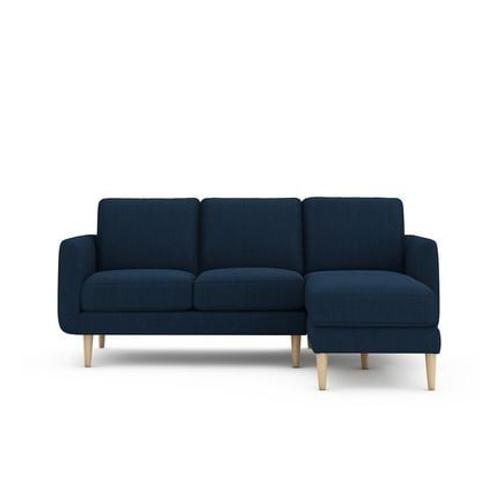 La Redoute Intérieurs - Canapé D'angle Polyester, Jimi - Bleu