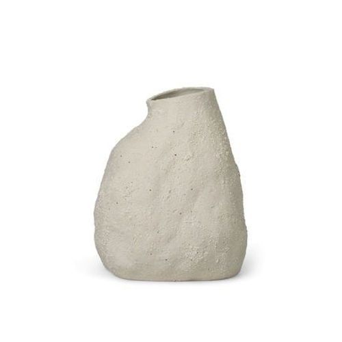 Ferm LIVING - Vase Vulca - Off-White - moyen - Blanc
