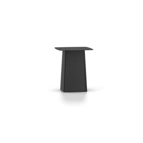 Vitra - Table D'extérieur Metal Side - Noir Foncé - S - Noir