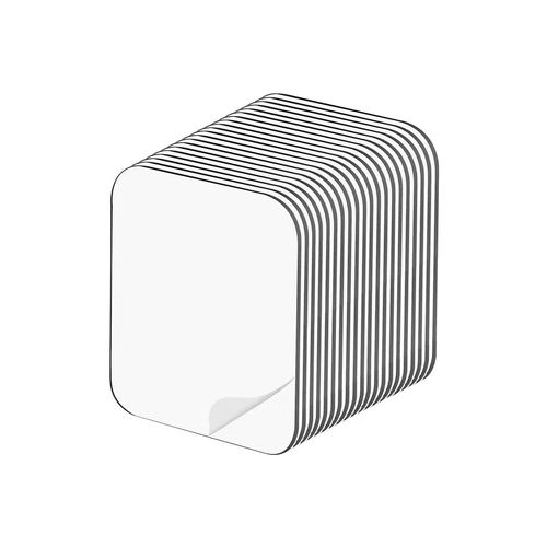 Letnerny-20 Pièces Scotch Double Face Transparent, Ruban Adhésif Multifonctionnel Et Réutilisable Transparent Lavable Nano Tape Fixation De Divers Objets Dans Voitures, Cuisine, Domicile Ou Bureau