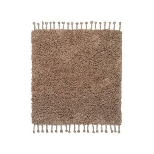 Ferm Living - Tapis Amass - White Pepper - 140 X 140 Cm - Marron