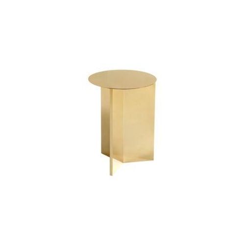Hay - Table Slit - Haut - Laiton - Jaune