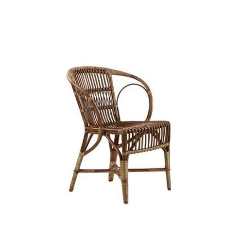 Sika-Design - Chaise Repas En Rotin Antique - Marron