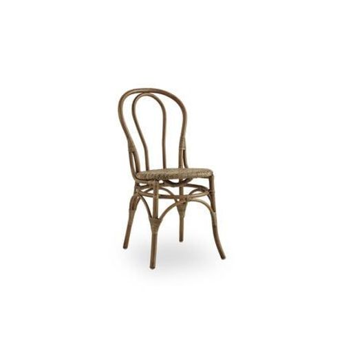 Sika-Design - Chaise Repas En Rotin - Marron