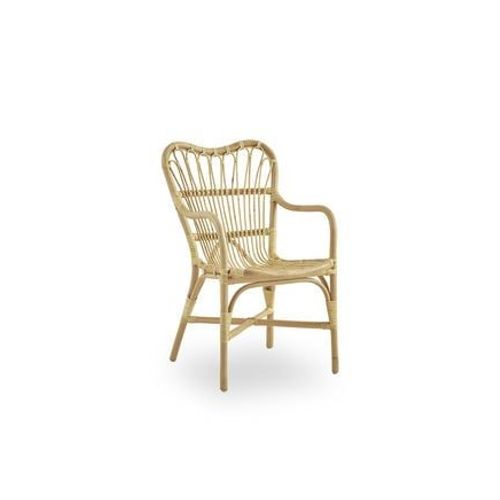 Sika-Design - Chaise Repas Empilable En Rotin - Jaune