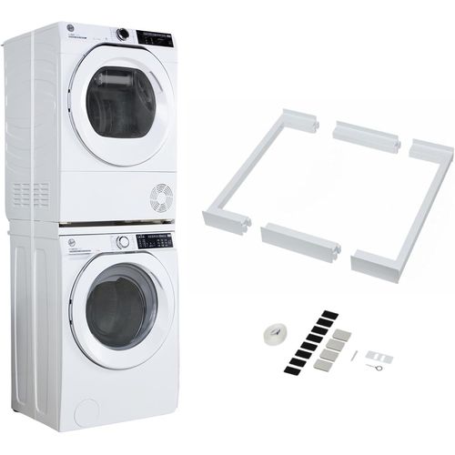 Care+Protect Kit De Superposition Universel - Pour Superposer Un Lave-Linge Et Un Sèche-Linge - Gain De Place - Grande Sécurité - Facile À Installer - Compatible Toutes Marques D'E[MAC0018]