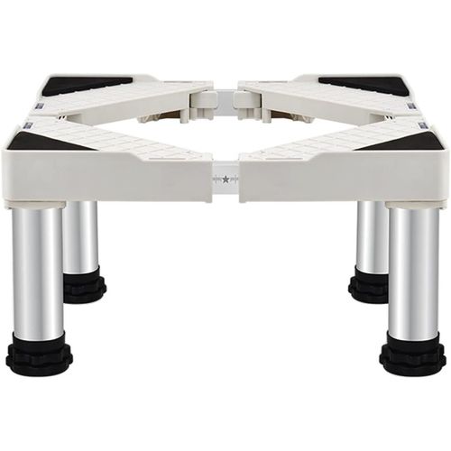 Support Pour Machine À Laver - Hauteur Des Pieds : 10/15/20/25 Cm - Pour Réfrigérateur - Base Réglable - Pour Lave-Vaisselle - Tapis Anti-Vibrations[MAC0777]