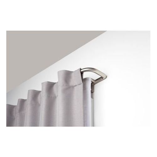 Umbra - Tringle pour double rideaux occultants extensible 224 Ã  366cm  - Gris