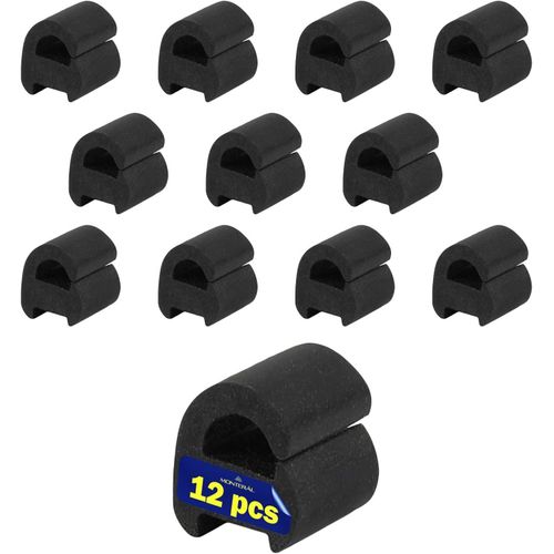 12 Pièces Pieds En Caoutchouc Pour Les Grille De Gaziniere Gaz 9 Mm X 10 Mm C00039148 Pour Ariston 754010095 Pour Smeg 50247058006 Pour Zanussi - Garantie De 10 Ans ¿[MAC1362]
