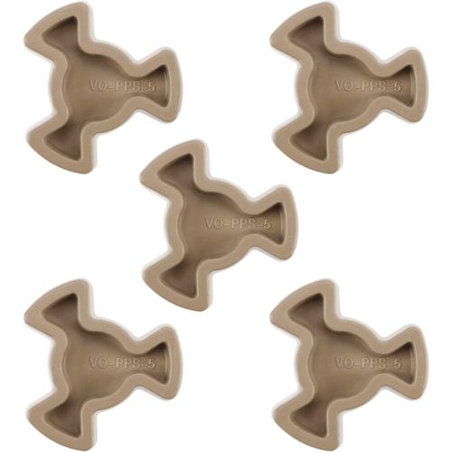 5Pcs Coupleur De Plateau Tournant Pour Four À Micro-Ondes Support De Guide Rouleau Four Plateaux En Verre Couplage D'Entraînement Remplacement Pièce De Réparation[MAC1798]