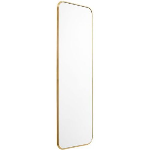 andTRADITION - Miroir Sillon - brass-plated - 60 x 190 cm - Jaune