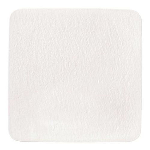 Villeroy & Boch - Manufacture Rock Blanc Plat Ã  Servir Carrã©/Assiette Gourmet  - Blanc