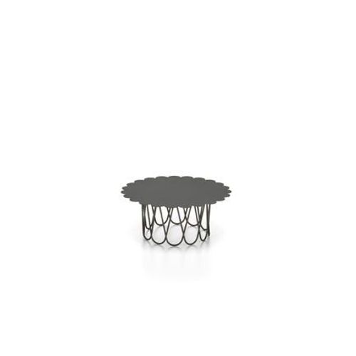 Vitra - Table Flower - Anthracite - Ø60 Cm - Gris