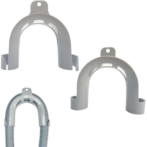 Tuyau D'Évacuation Support,Crochet Pour Tuyau De Sortie Universel,Coude Pour Tuyau De Vidange,Tuyau De Vidange Coudé Universel,Coude De Fixation Pour Machine À Laver Et Lave-Vaisse[MAC0249]