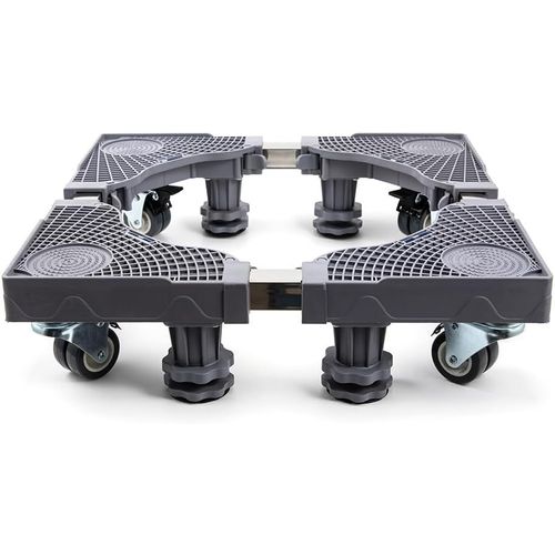 Support De Machine À Laver Support Réglable De Réfrigérateur Meuble Socle Pour Moving Climatisation Appareil Ménager Socle Et Machine À Laver Sèche-Linge Réfrigérateur (4 Roues Ave[MAC1263]
