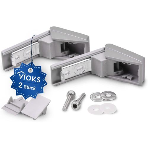 Liebherr 9590178 Lot De 2 Charnières De Rechange Pour Réfrigérateur - Kit De Réparation Pour Poignée De Porte[MAC1240]