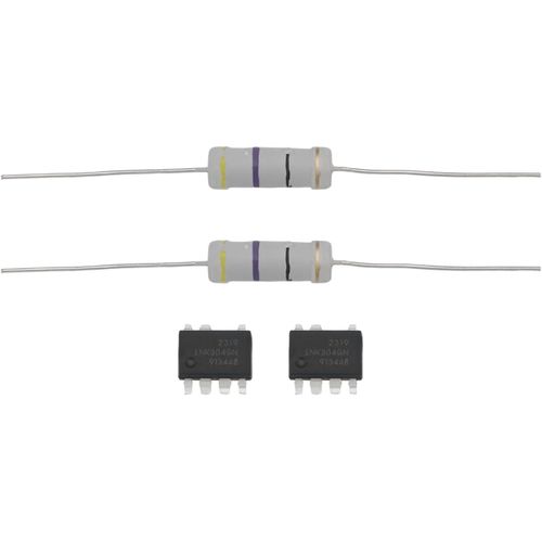 Kit De Réparation Pour Sèche-Linge Lnk304Gn Avec Résistance 47 Ohm 3 W Compatible Whirlpool Compatible Avec Aeg Compatible Avec Bauknecht Compatible Avec Bosch[MAC2117]