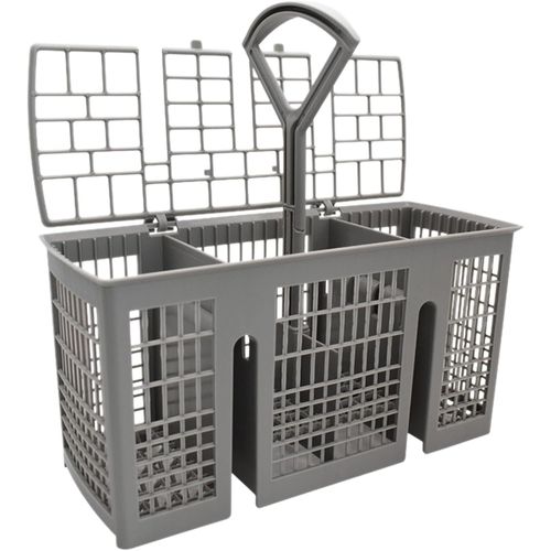 Panier À Couverts Pour Lave-Vaisselle - Convient Pour Bosch - Panier Universel Pour Lave-Vaisselle - Poignée Amovible - Couvercle En Grille Rabattable - Accessoires De Cuisine - Pa[MAC0929]