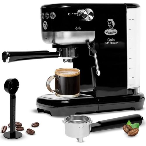 LETNERNY-Galaslender Machine A Cafe Express Semi-Automatique 1350W, 20 Bar, Cafetière 1.3L, Bras Double Sortie, Bras Vaporisateur, Bac D¿Égouttement, Machine À Café En Acier Inoxydable