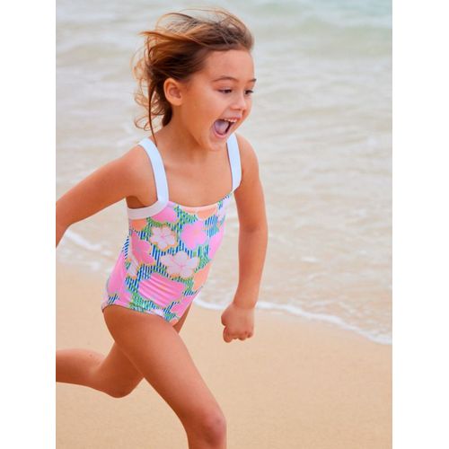 Tiny Flower - Maillot De Bain Une Pièce Pour Fille 2-7 Ans - Bleu -