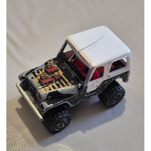 Majorette Jeep Cj7 4x4 N°244/290 Voiture Miniature 1/54-Majorette