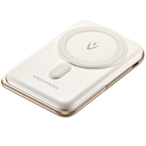 Powerbank 10000mah Vention Fhnw0- 20w- Wireless- Blanca